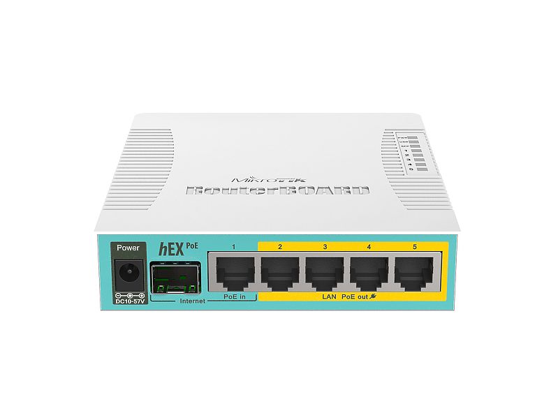 MikroTik-  hEX PoE RB960PGS 5 Ʈ Ⱑ..
